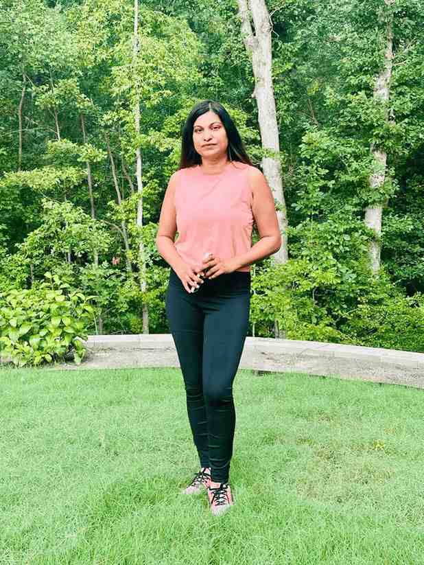 Woman in outdoor setting